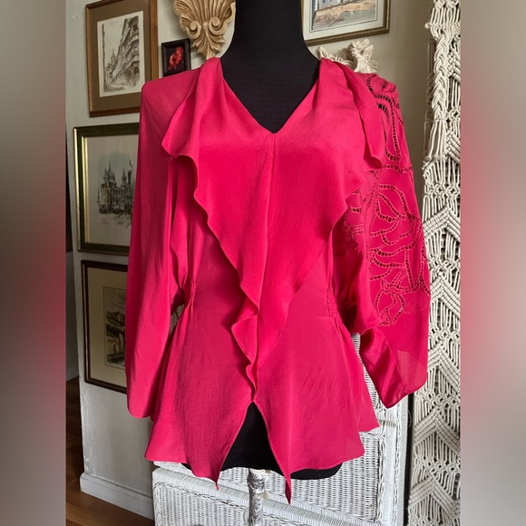 Anthropologie silk top - Picture 1 of 7